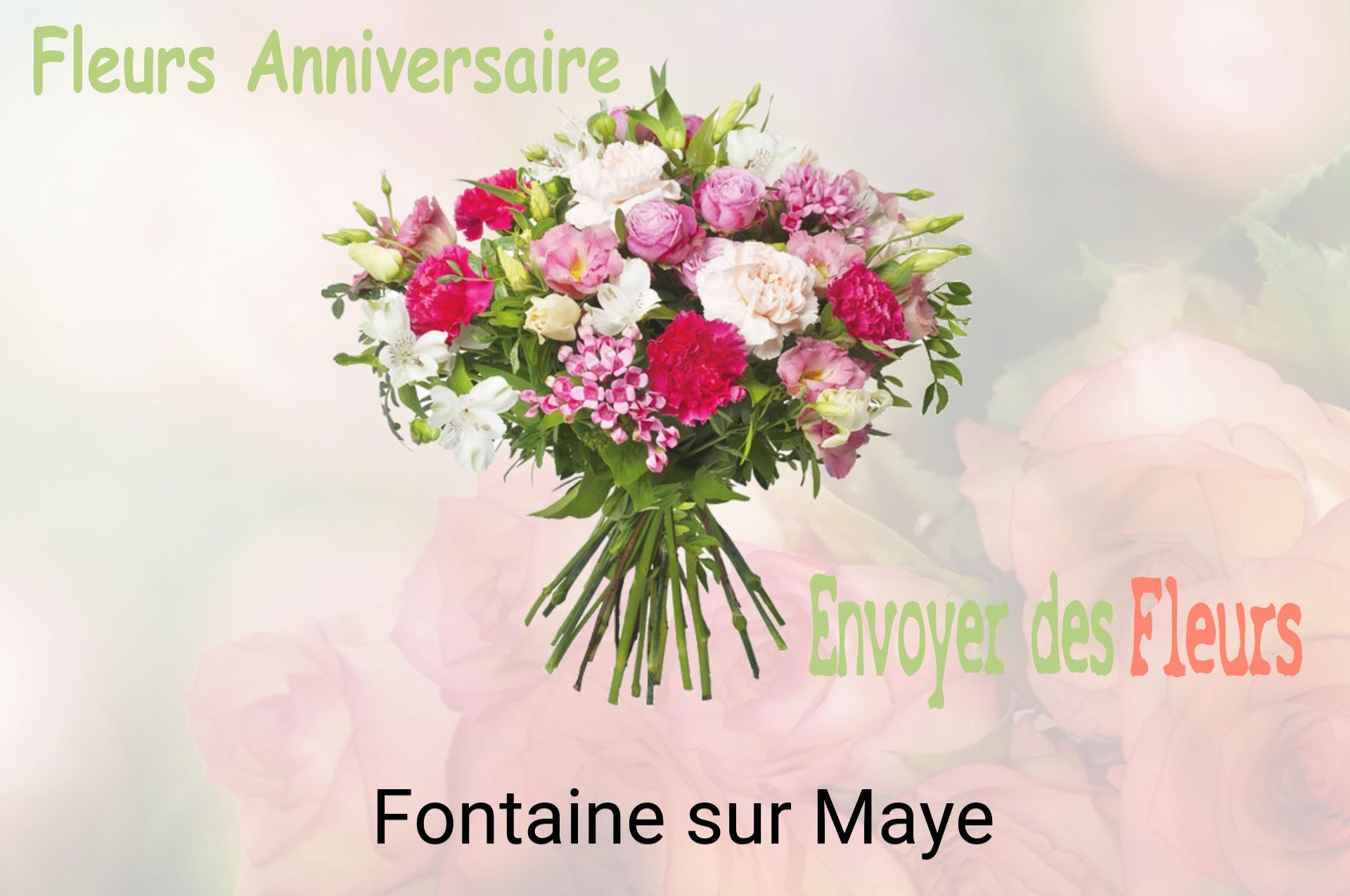 Bouquet de fleurs d’anniversaire livré à Fontaine-sur-Maye